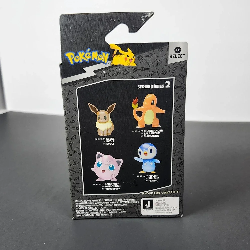 Pokemon Select Series 2 Eevee Metallic Figure Jazwares‎ PKW3194 New